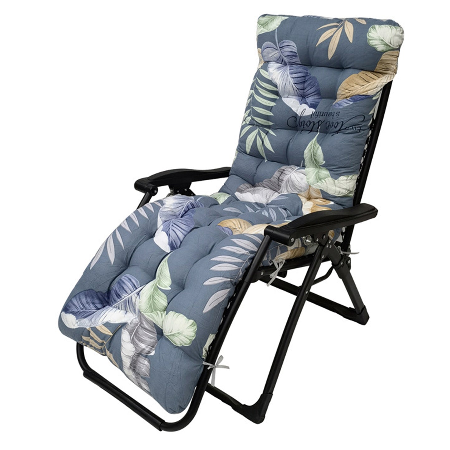 67x22in Chaise Lounger Cushion Recliner Rocking Chair Sofa Mat Deck Chair 8788
