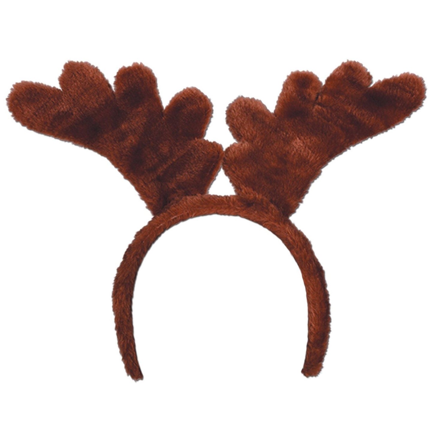 Beistle Soft Reindeer Antlers Headband - Christmas/Winter | Party Supply