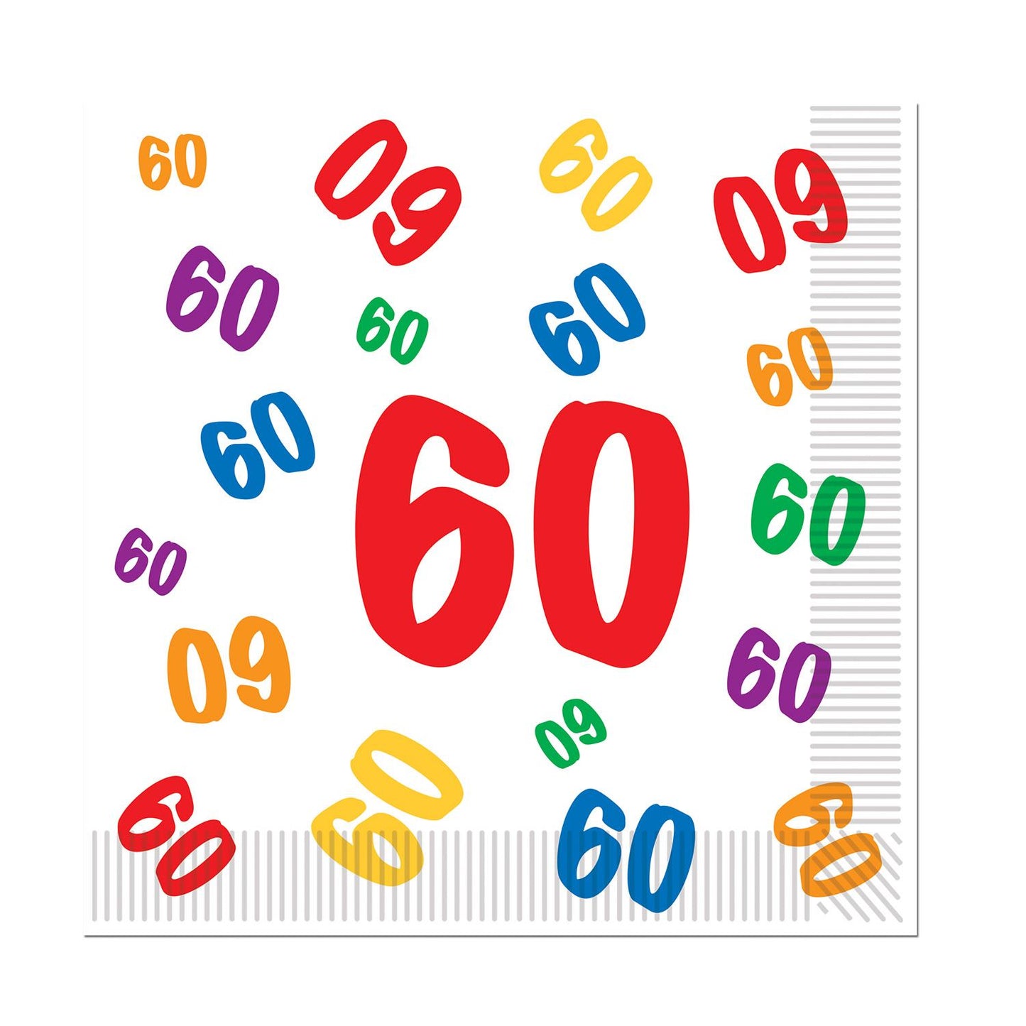 Beistle 60 Luncheon Napkins - Birthday-Age Specific | Party Supply