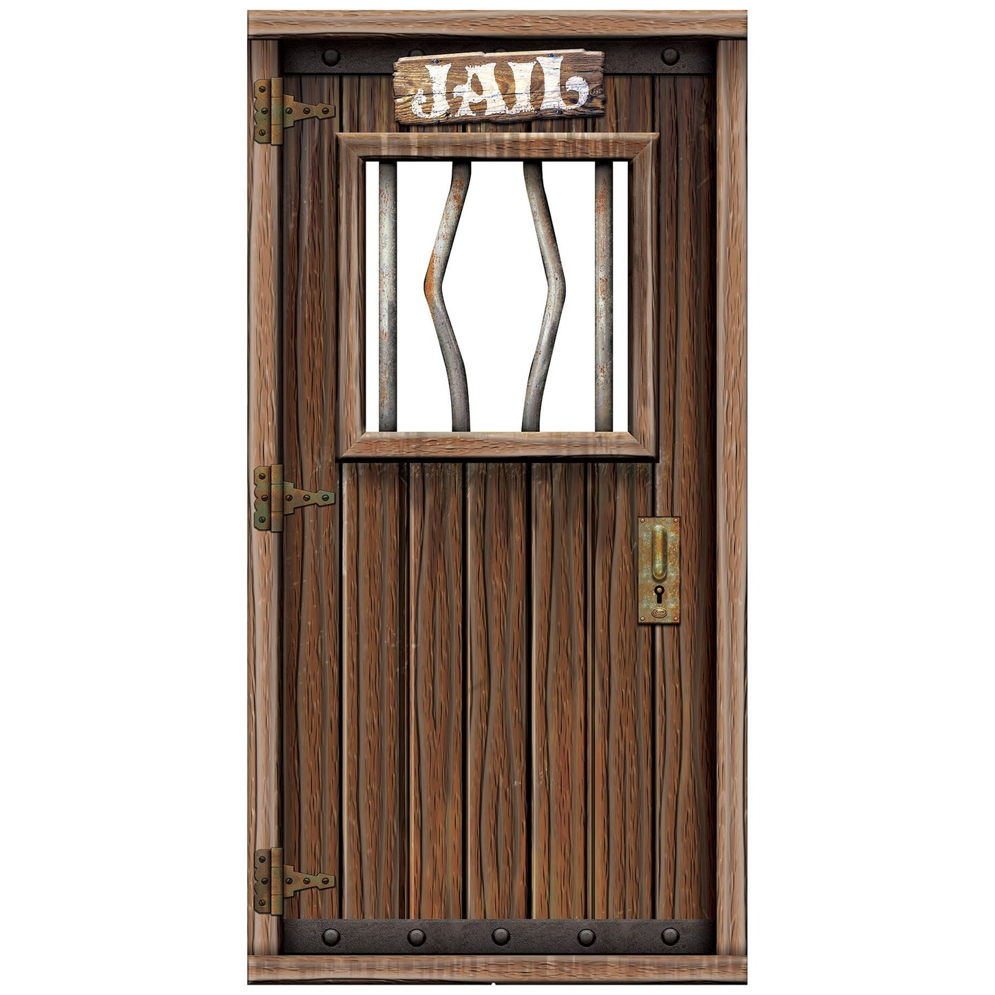 Beistle Jail Photo Prop Stand-Up - Western | Party Supply | Decoration