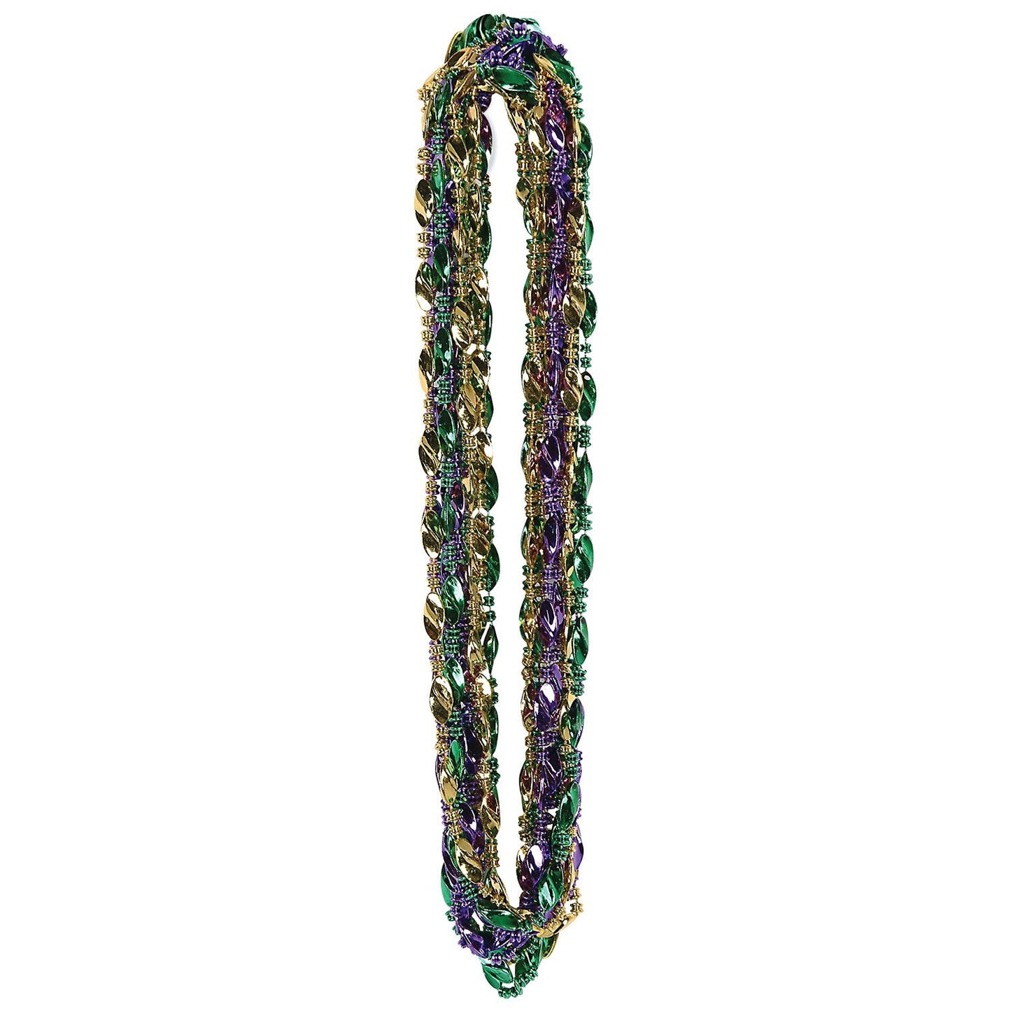Beistle Mardi Gras Swirl Beads | Party Supply | Decoration
