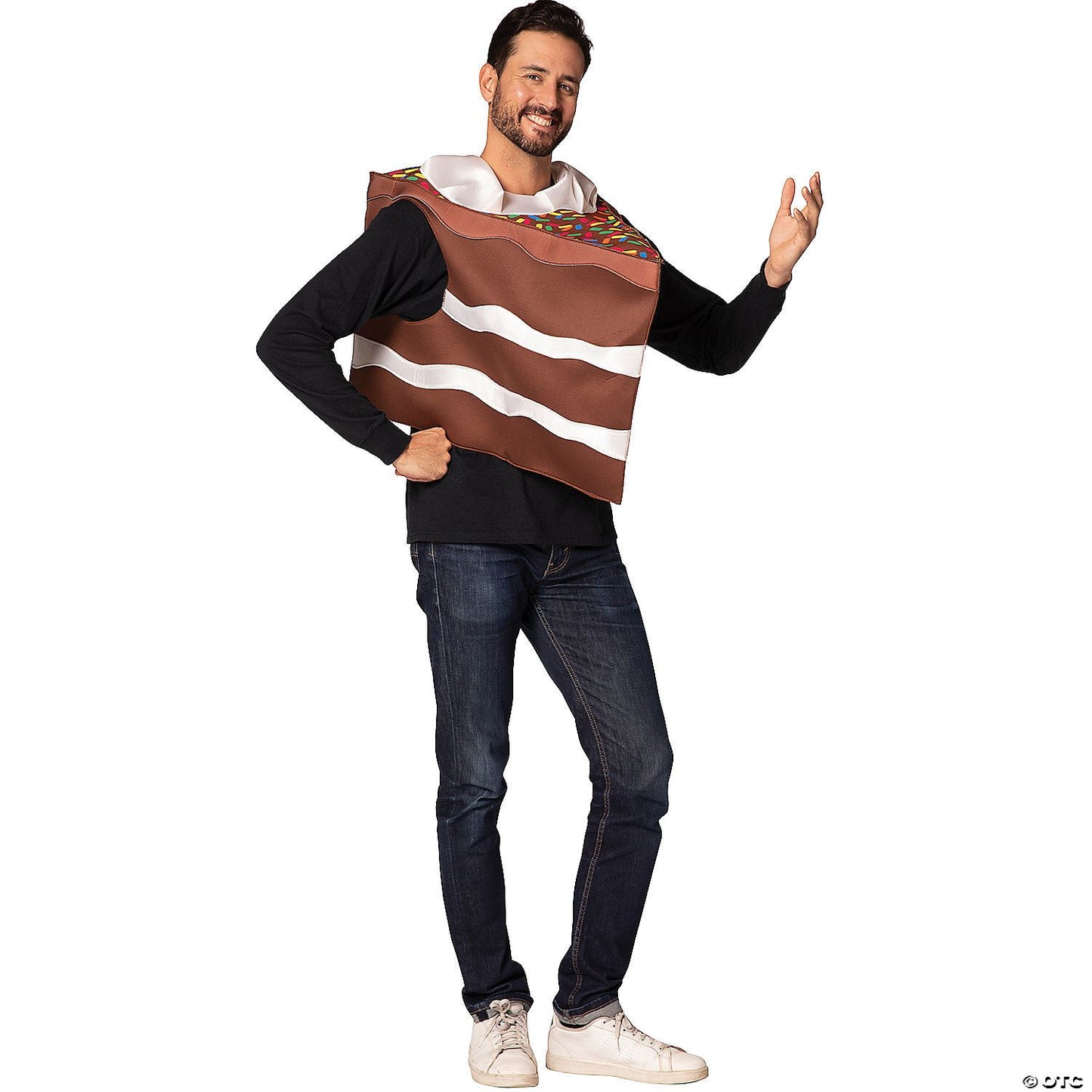 Unisex | Adults Slice of Chocolate Cake Costume