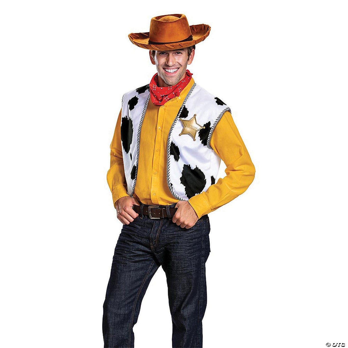 Mens Deluxe Toy Story 4 Woody Costume Kit