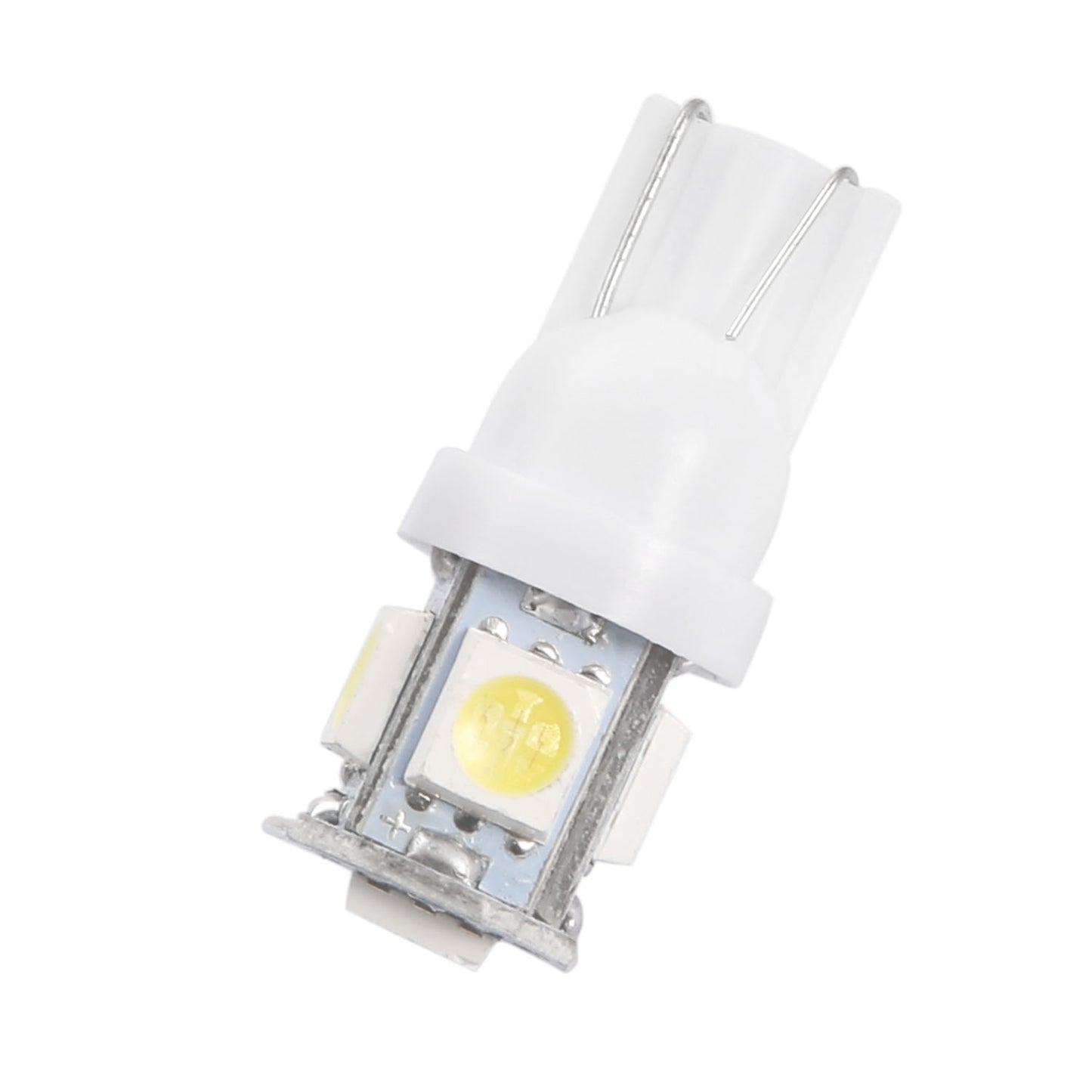 50Pcs/Kit LED Car Light Bulbs 1000lm T10 Base 5050 6000K White Auto Lamps