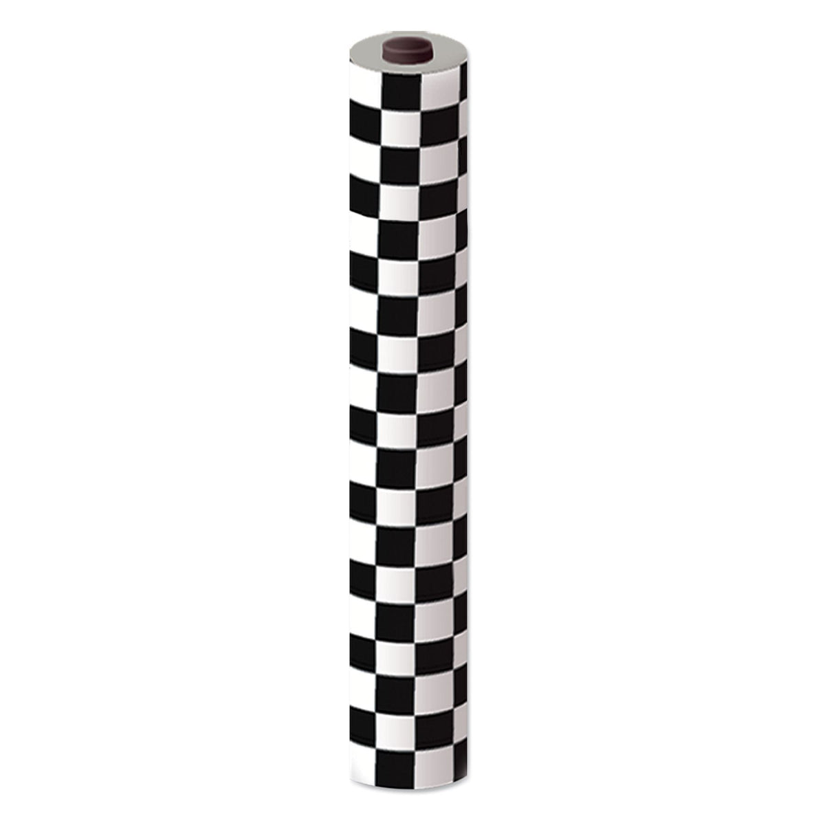 Beistle Plastic Checkered Table Roll - Party Supply Decoration for Racing