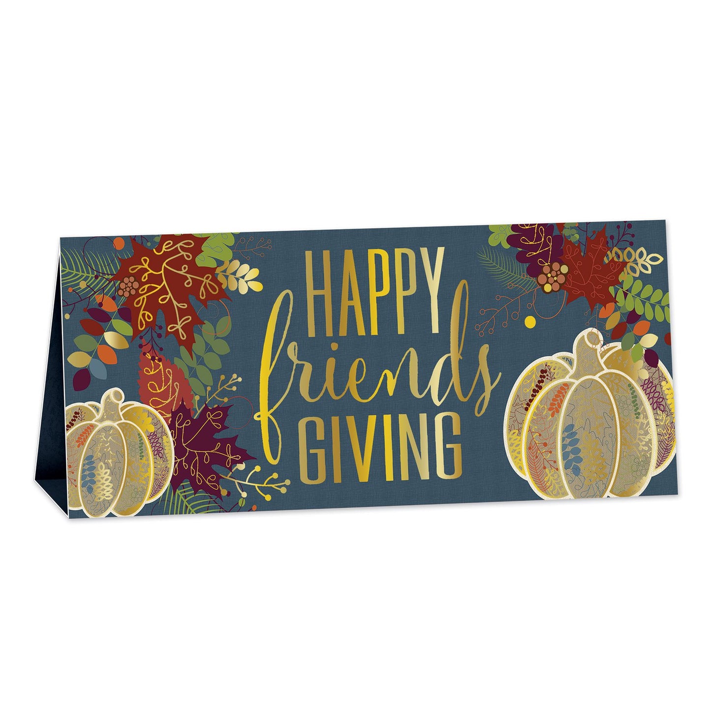 Beistle 3-D Foil Happy Friendsgiving Centerpiece - Thanksgiving/Fall | Party