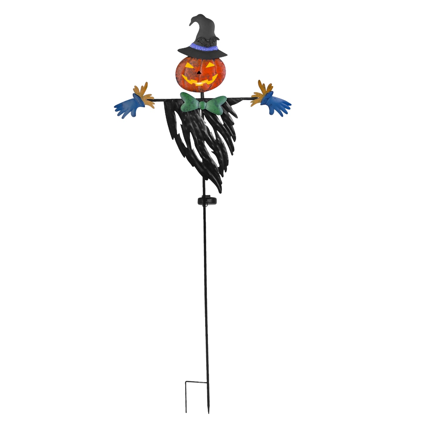 Scarecrow Shape Halloween Decoration Light Waterproof Iron Halloween Decoration