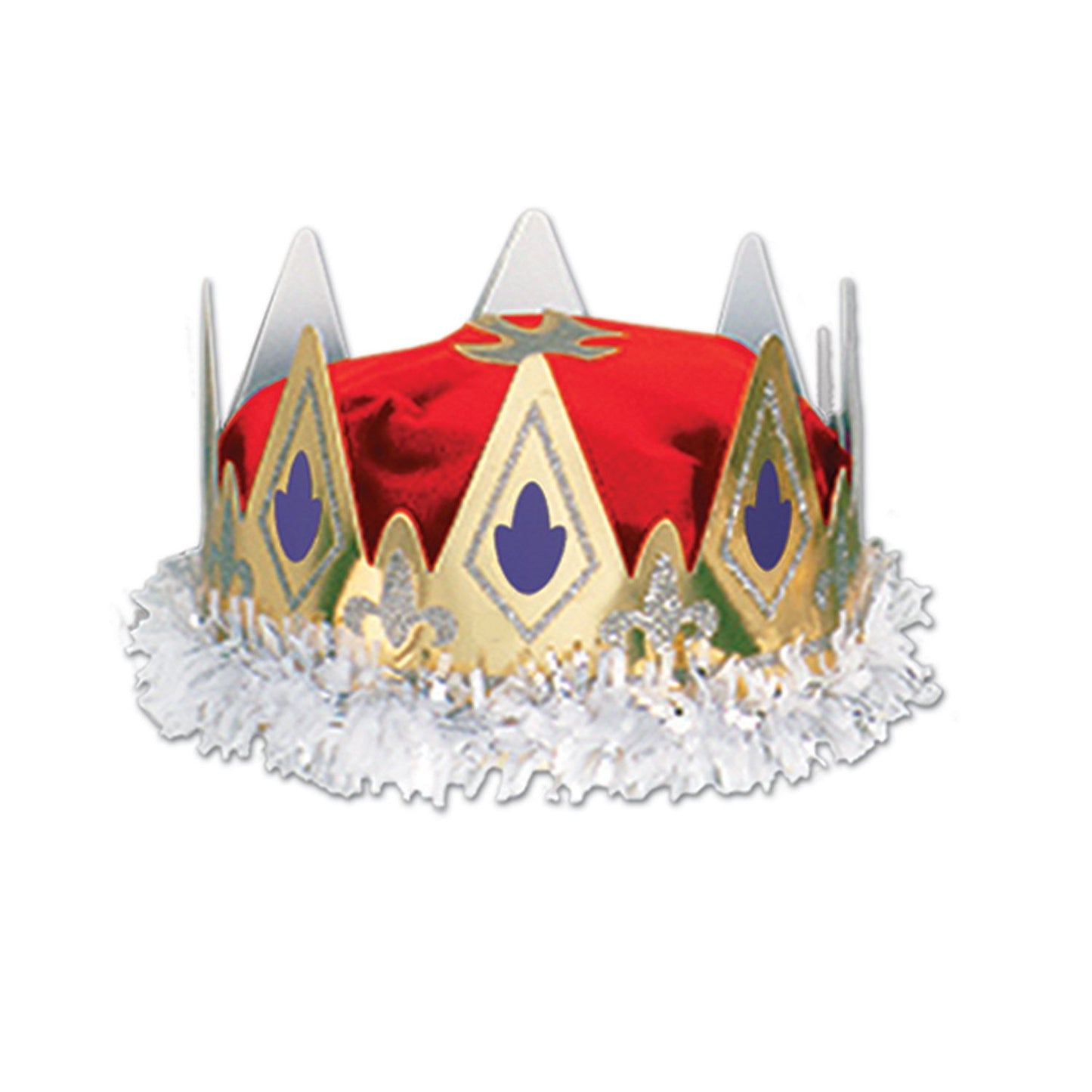 Beistle Red Royal Queens Crown - Mardi Gras | Party Supply | Decoration