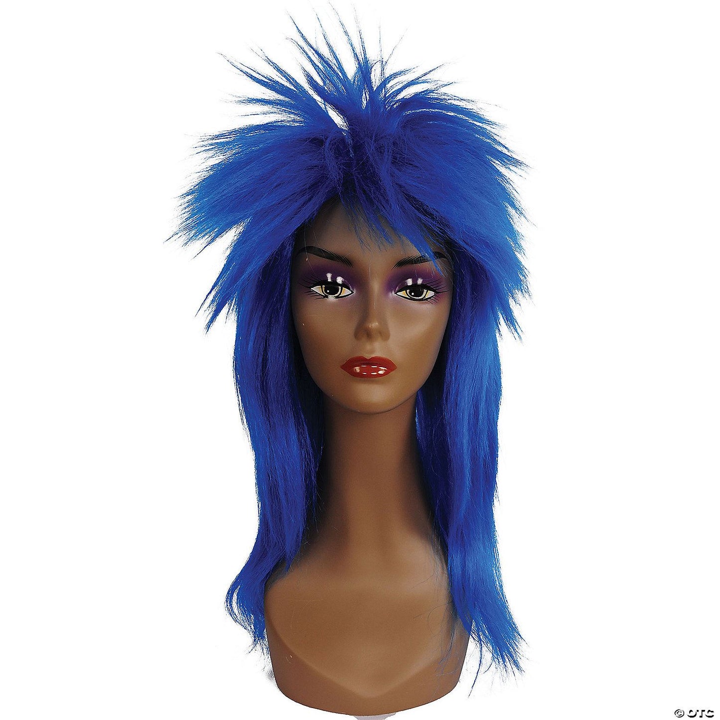 Mens | Adult Punk Fright Wig Royal Blue