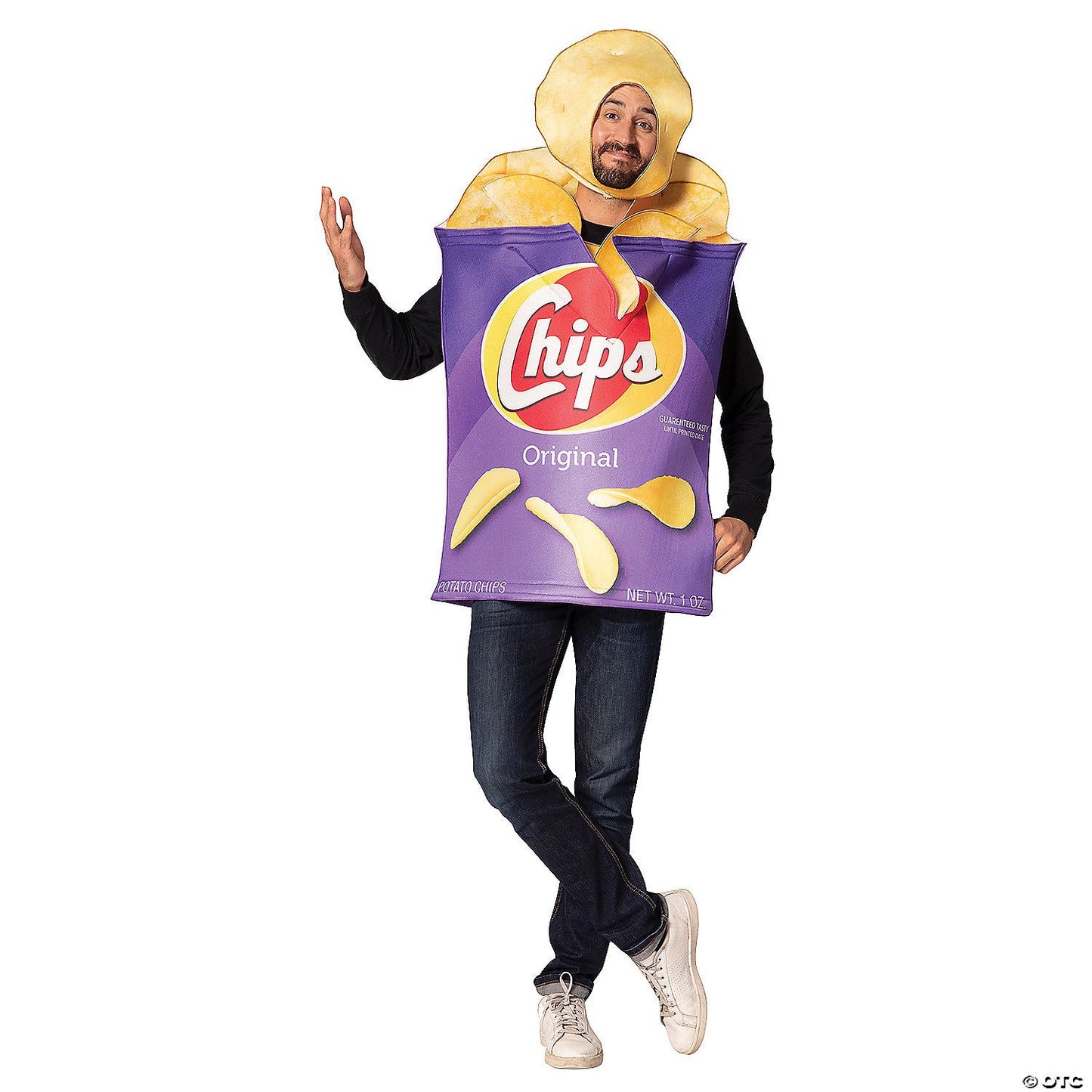 Unisex | Adults Potato Chips Bag Costume