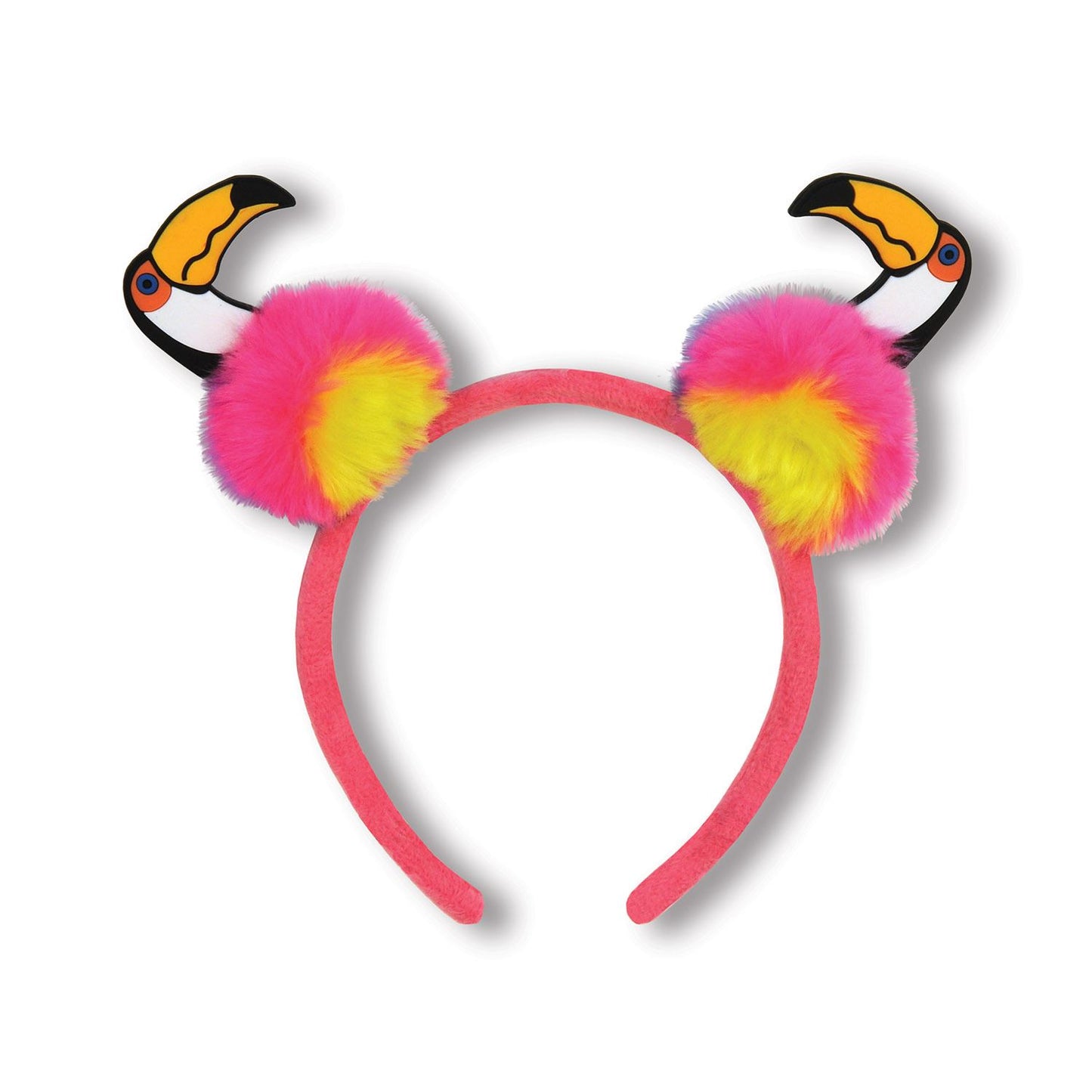 Beistle Toucan Pom-Pom Headband - Luau | Party Supply | Decoration