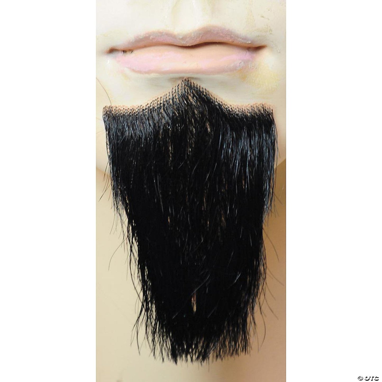 Mens Synthetic 1-Point Beard | Black