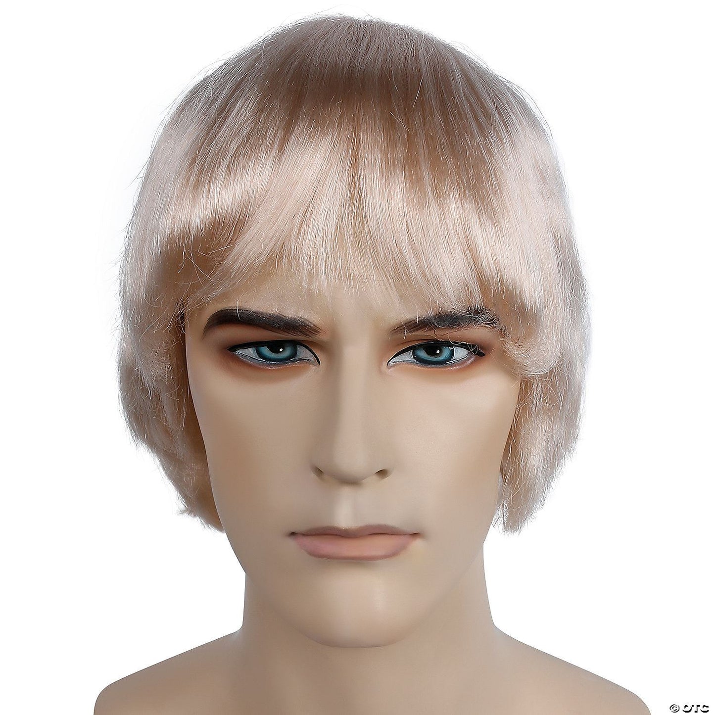 Mens Blonde Bargain Mushroom Bob Wig