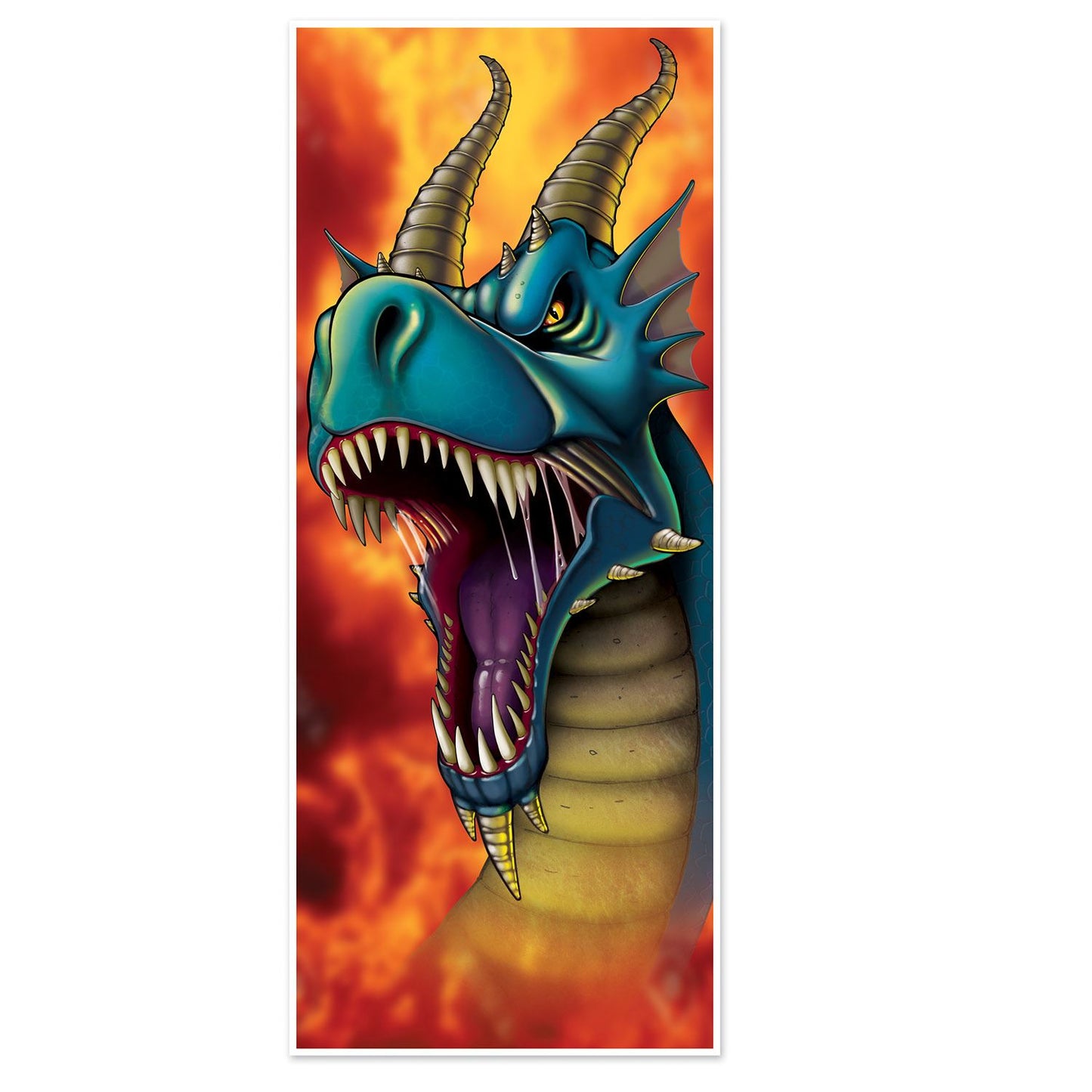 Beistle Dragon Door Cover - Fantasy | Party Supply | Decoration