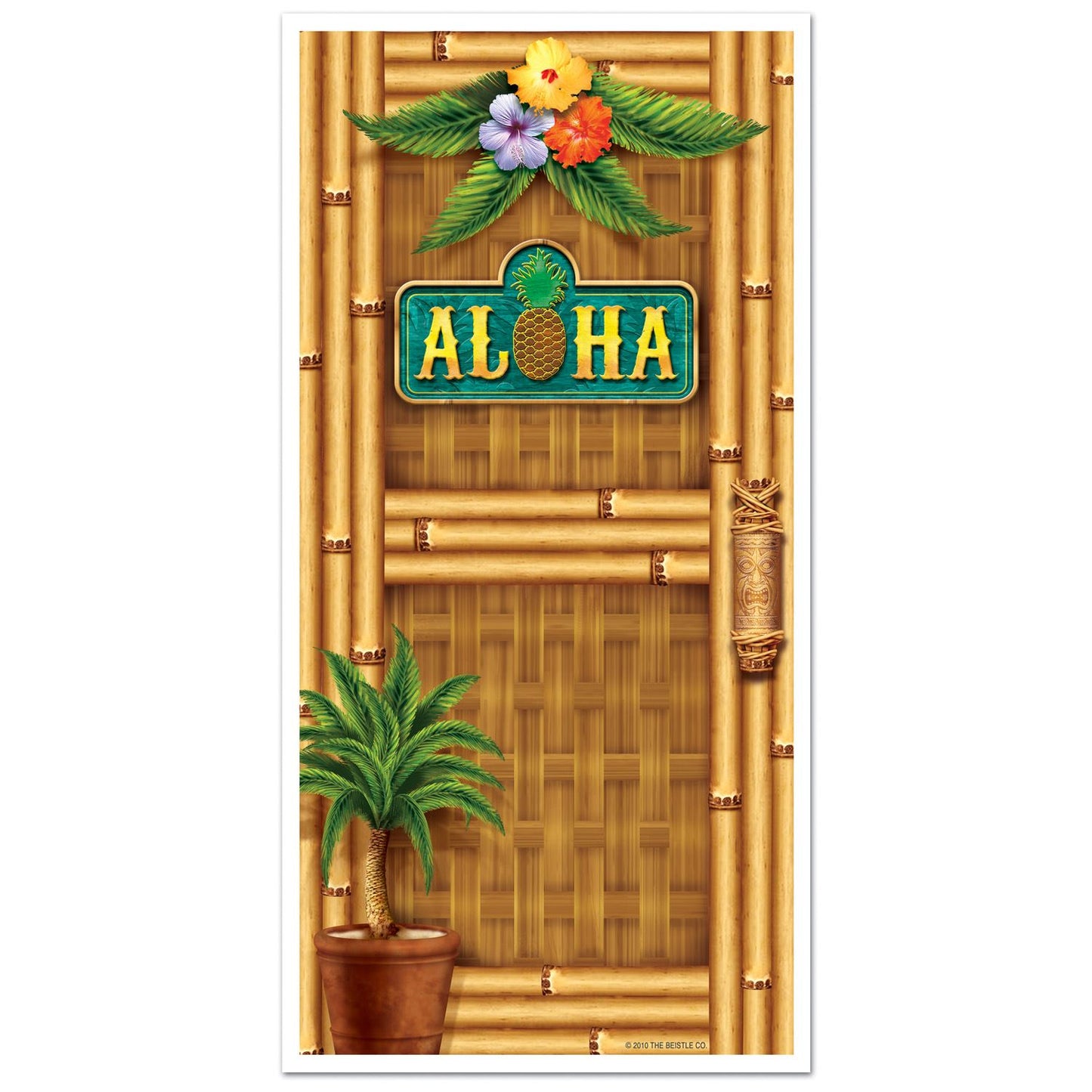 Beistle Aloha Door Cover - Luau | Party Supply | Decoration