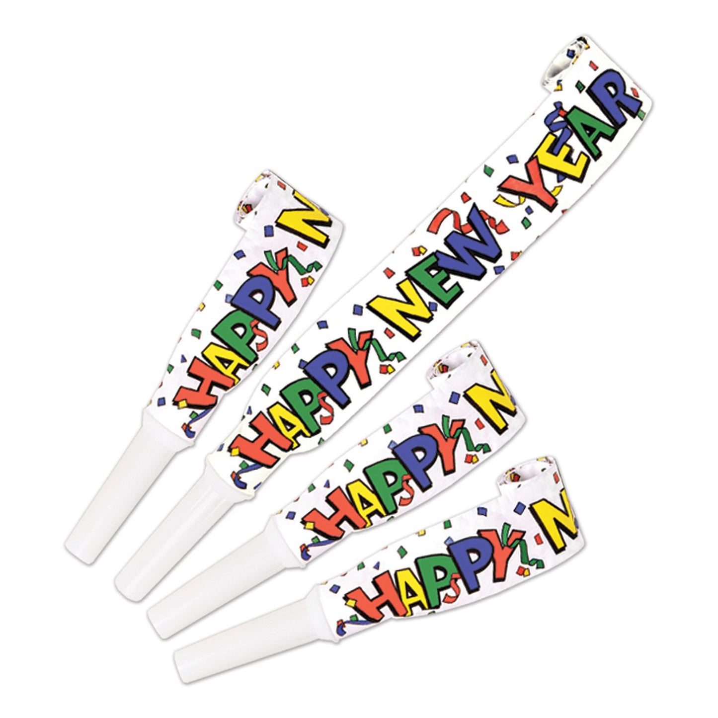 Beistle Happy New Year Blowouts - New Years | Party Supply | Decoration
