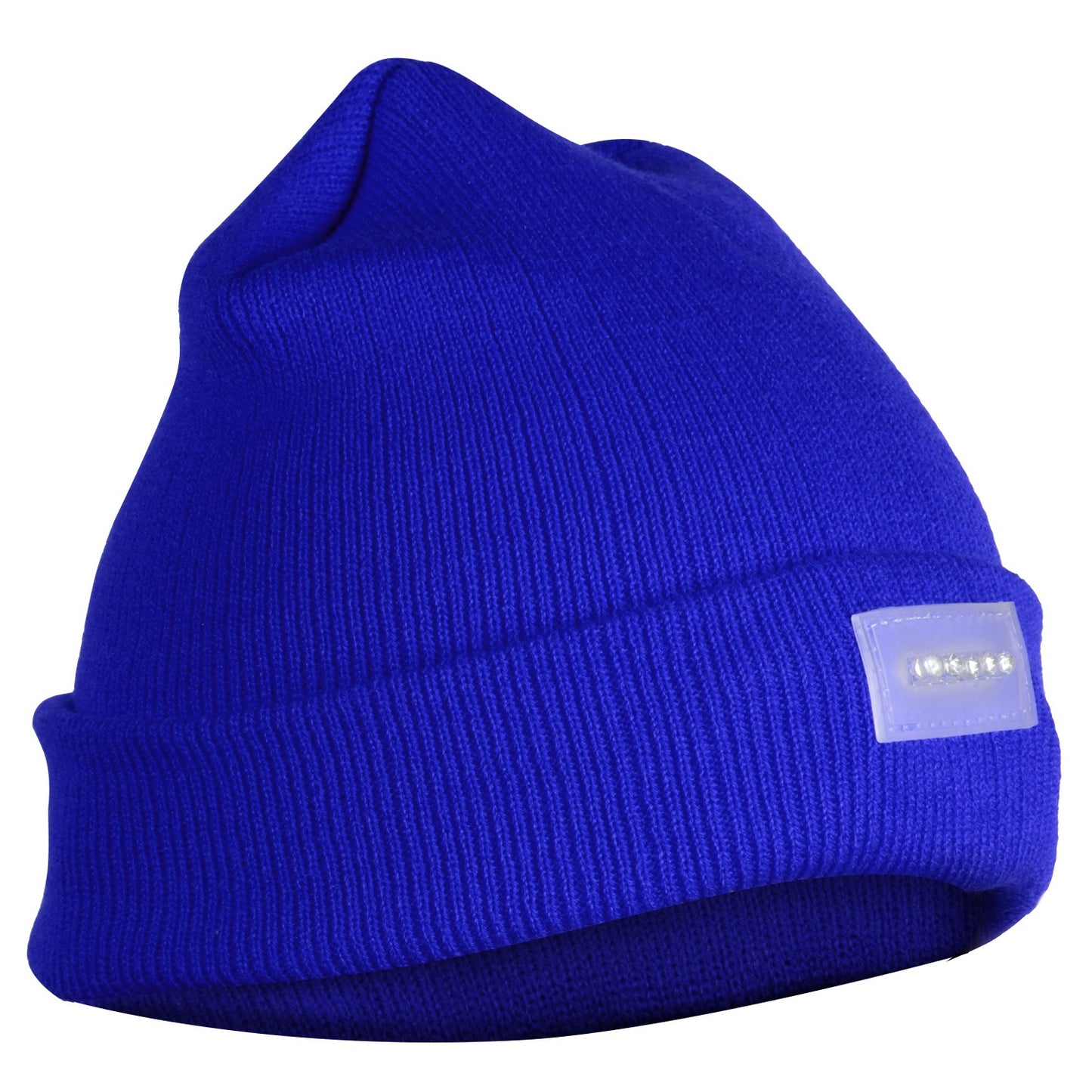 Unisex 5 LED Knitted Beanie Winter Warm Hat Camping Jogging Running Cap 0576