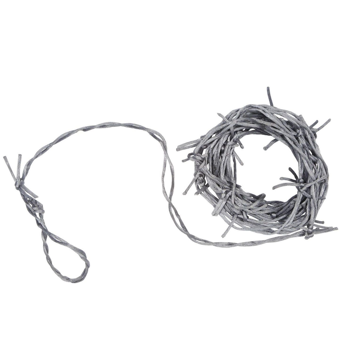 Beistle Silver Barbed Wire Garland - Halloween | Party Supply | Decoration