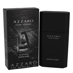 Azzaro Pour Homme Edition Noire | Eau De Toilette Spray | Men | 3.4 oz