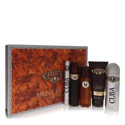 Cuba Gold Gift Set By Fragluxe | Mens | Deodorant