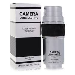 Max Deville Camera Long Lasting | 3.4 oz EDT Spray | Men