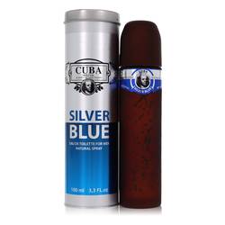 Cuba Silver Blue | Eau De Toilette Spray | Men | 3.3 oz