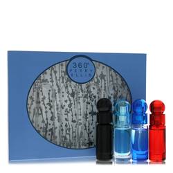 Perry Ellis 360 Gift Set | 360 Black, 360 For Men, 360 Very Blue, 360 Red. | Men