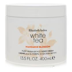 White Tea Mandarin Blossom Body Cream By Elizabeth Arden | 13.5 oz Body Cream | Women