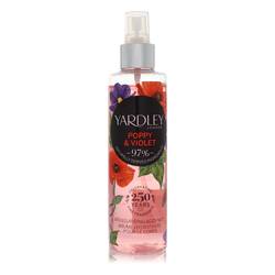 Yardley London Yardley Poppy & Violet | 6.8 oz Body Mist | Women