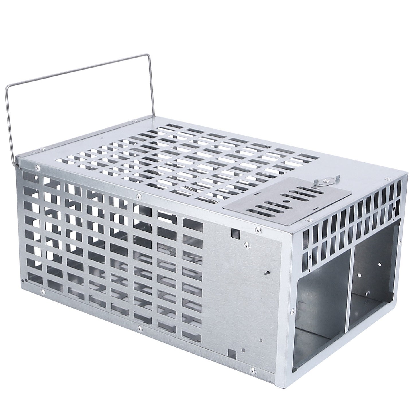 Humane Live Mouse Trap Reusable Metal Rat Rodent Cage Catch Release Continu 7762