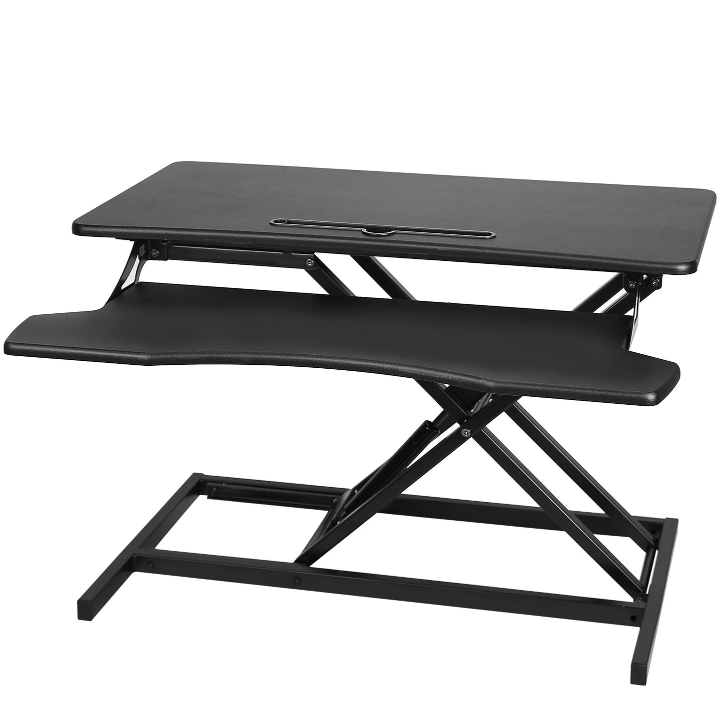 Height Adjustable Standing Desk Converter Workstation Sit Stand Dual Monitor