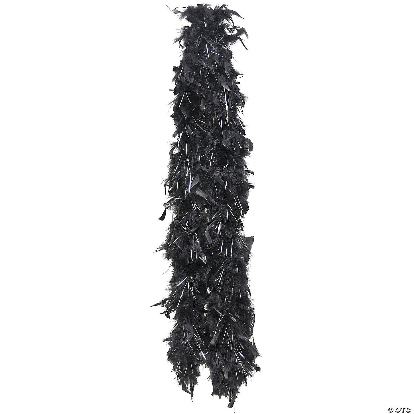 Boa Blk Chand Silver Lurex Costume Accessories