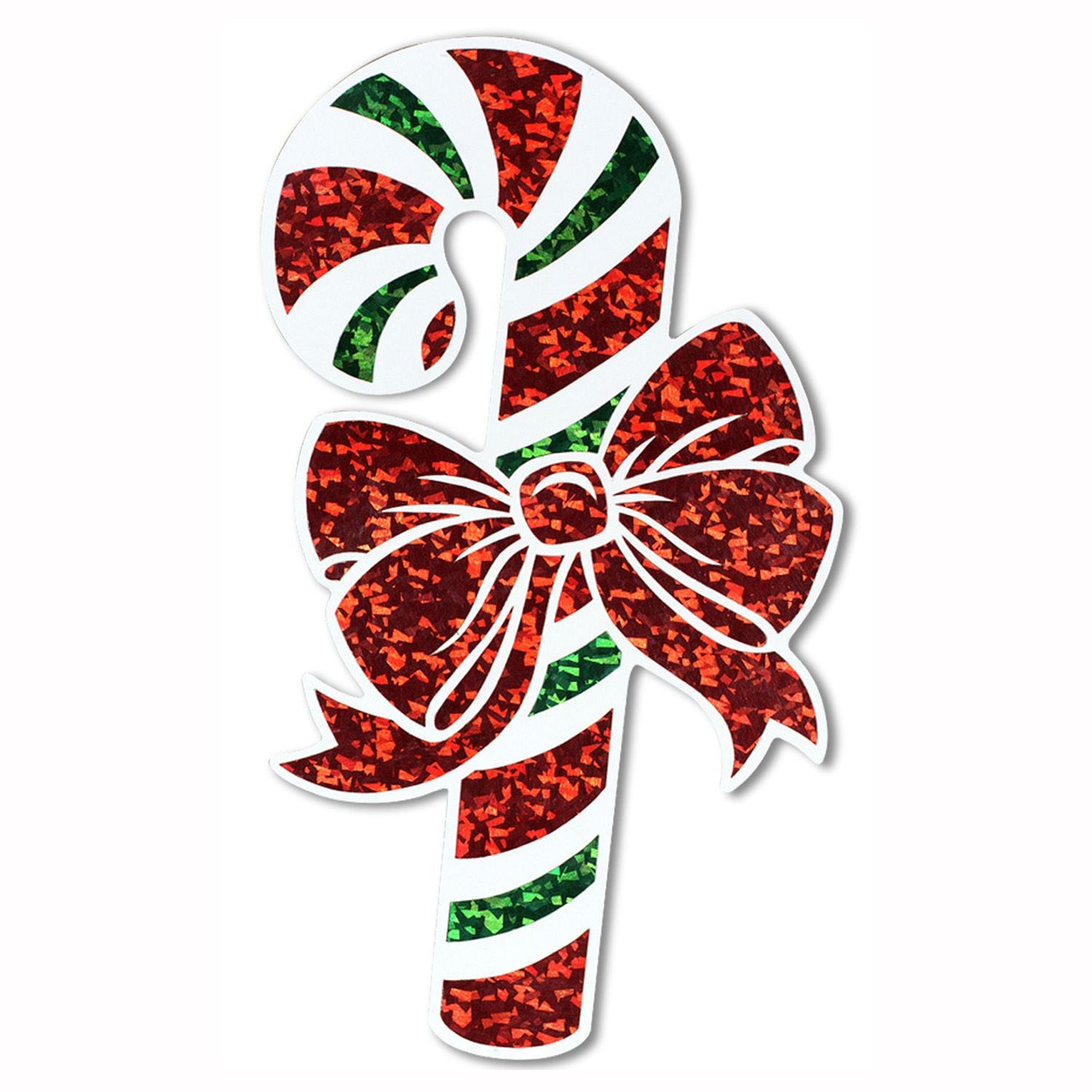 Beistle Prismatic Candy Cane Cutout - Christmas/Winter | Party Supply