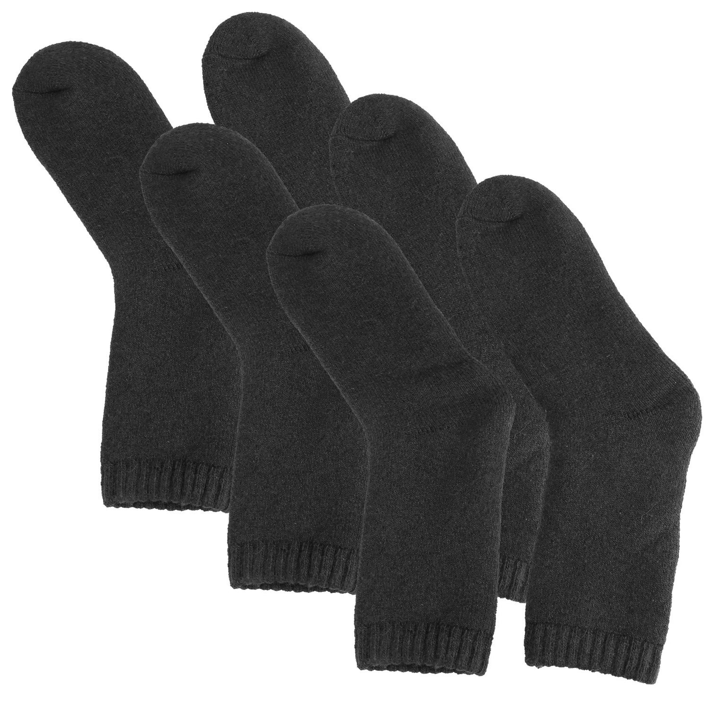3 Pairs Men Warm Wool Socks Soft Cozy Winter Thermal Socks For Men Thick