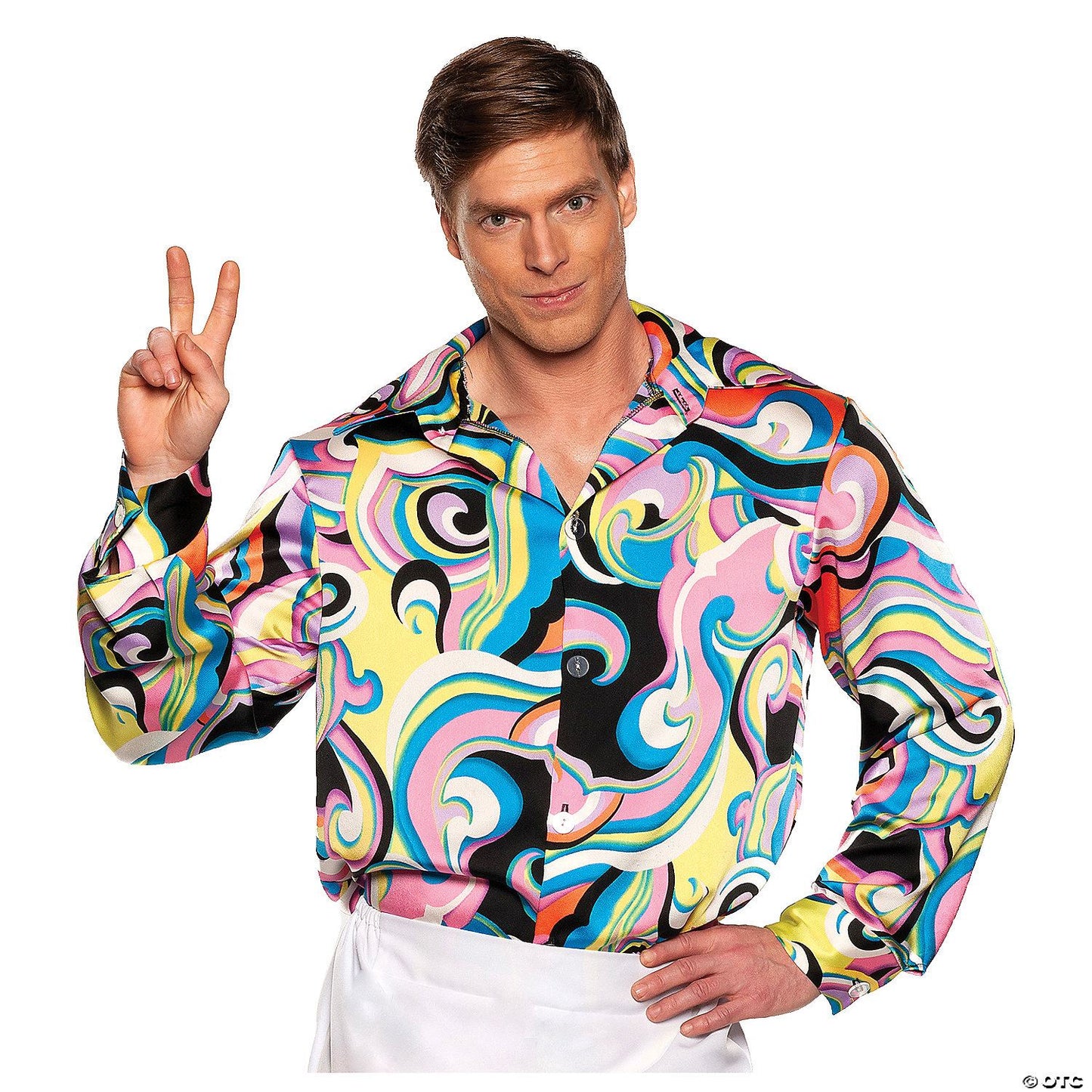 Mens Adult 60' Shirt - Multicolor