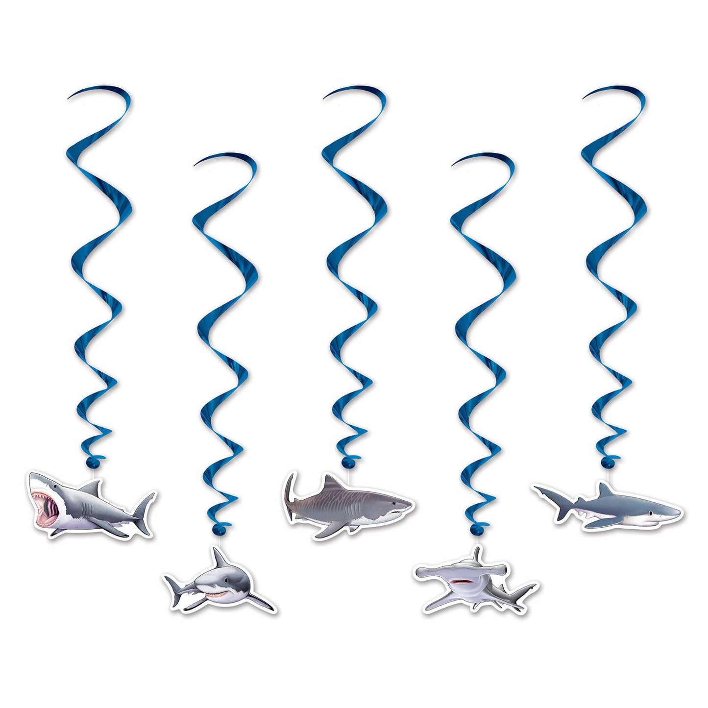 Beistle Shark Whirls | Party Supply | Decoration