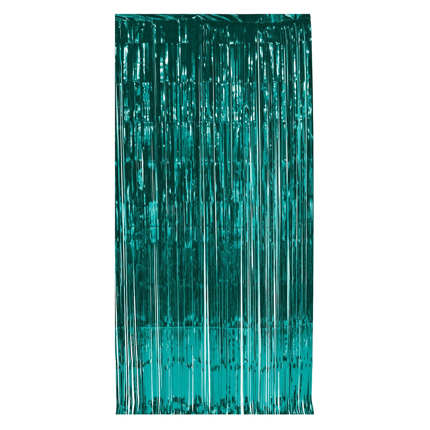 Beistle 1-Ply Gleam 'N Curtain - Turquoise - General Occasion | Party Supply