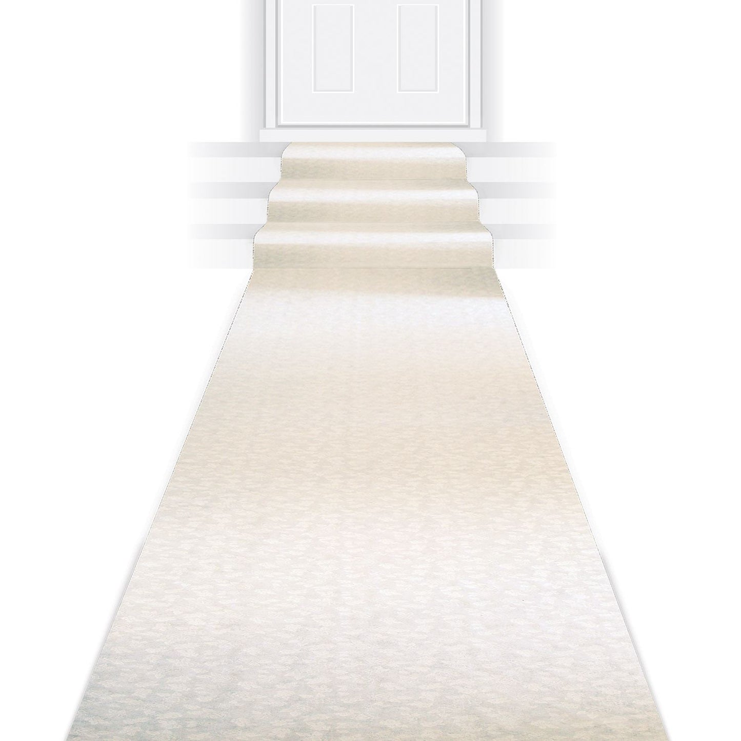 Beistle White Wedding Aisle Runner | Party Supply | Decoration