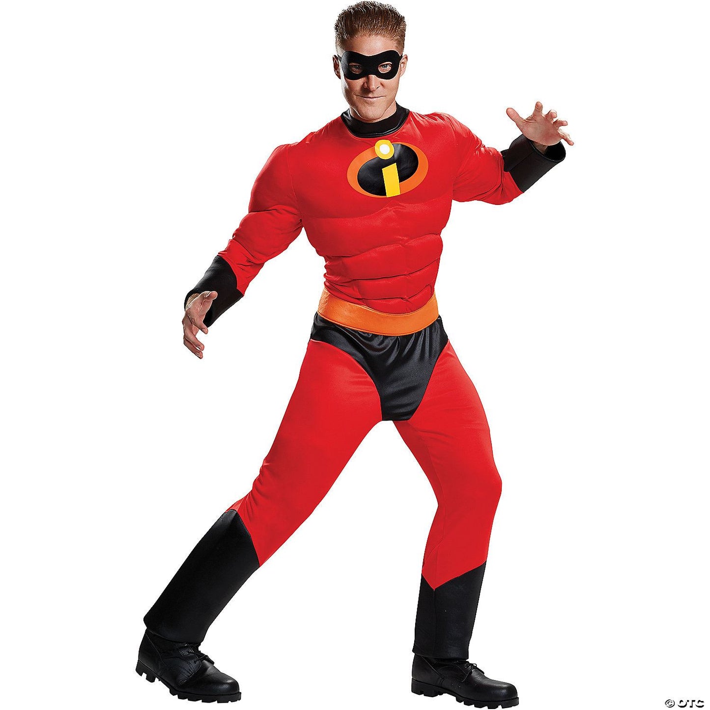 Mens The Incredibles 2 Classic Muscle Mr. Incredible Costume 844D