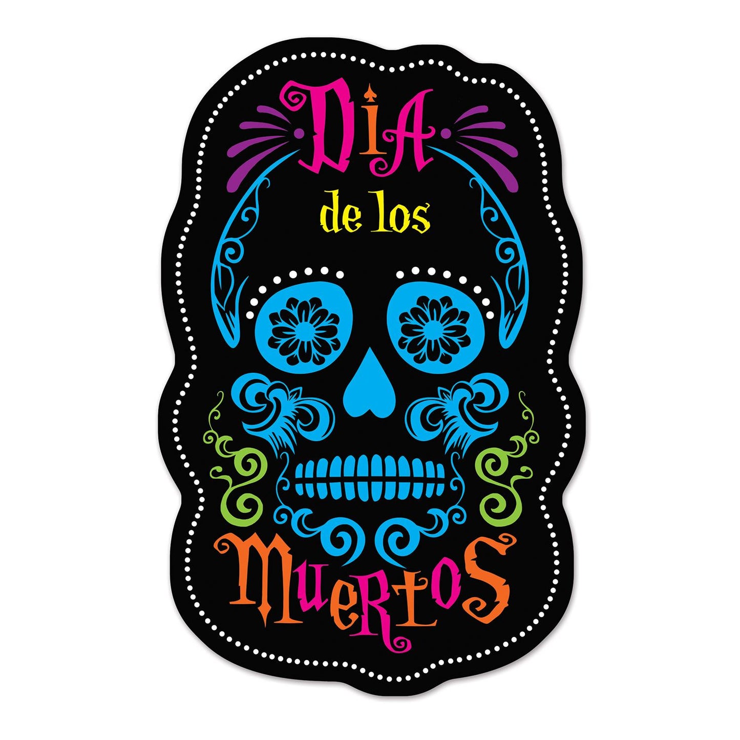 Beistle Day Of The Dead Sign Cutouts | Party Supply | Decoration