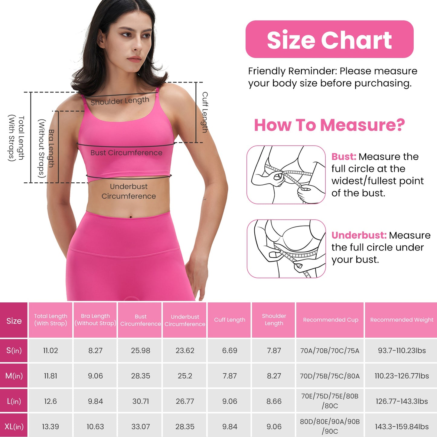 Women Strap Sport Bras Padded Strappy Crop Square Neck Low Impact Bras Sexy