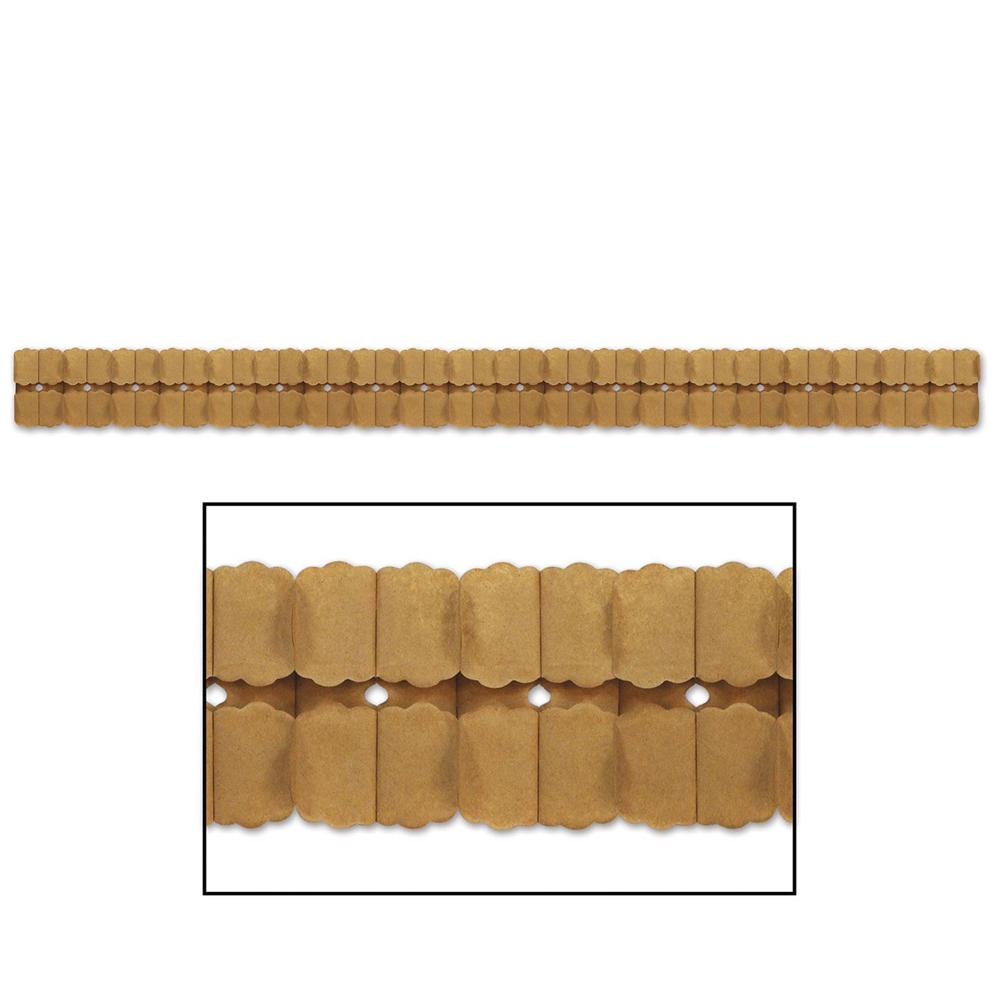 Beistle Kraft Paper Leaf Garland - Wedding | Party Supply | Decoration