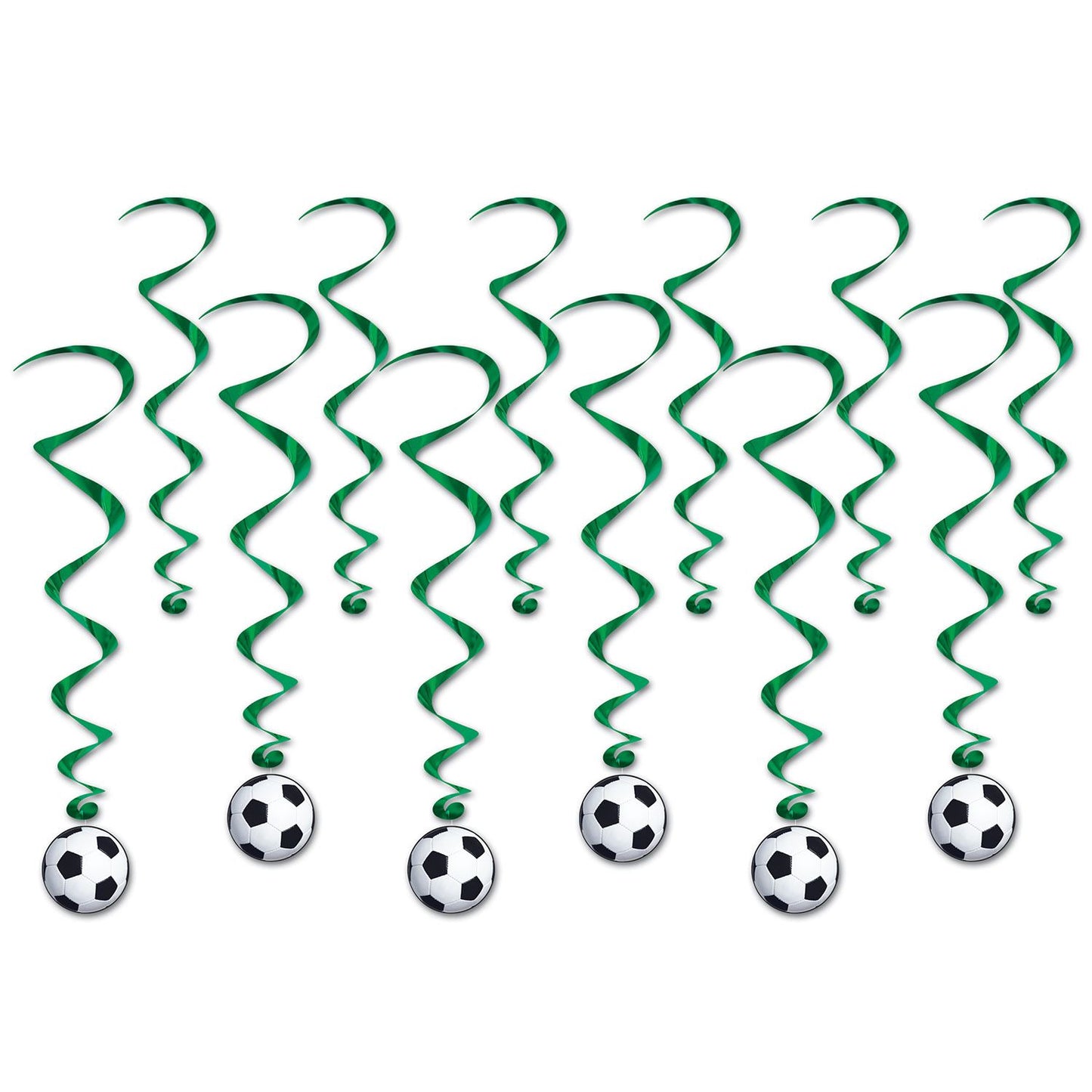Beistle Soccer Ball Whirls | Party Supply | Decoration