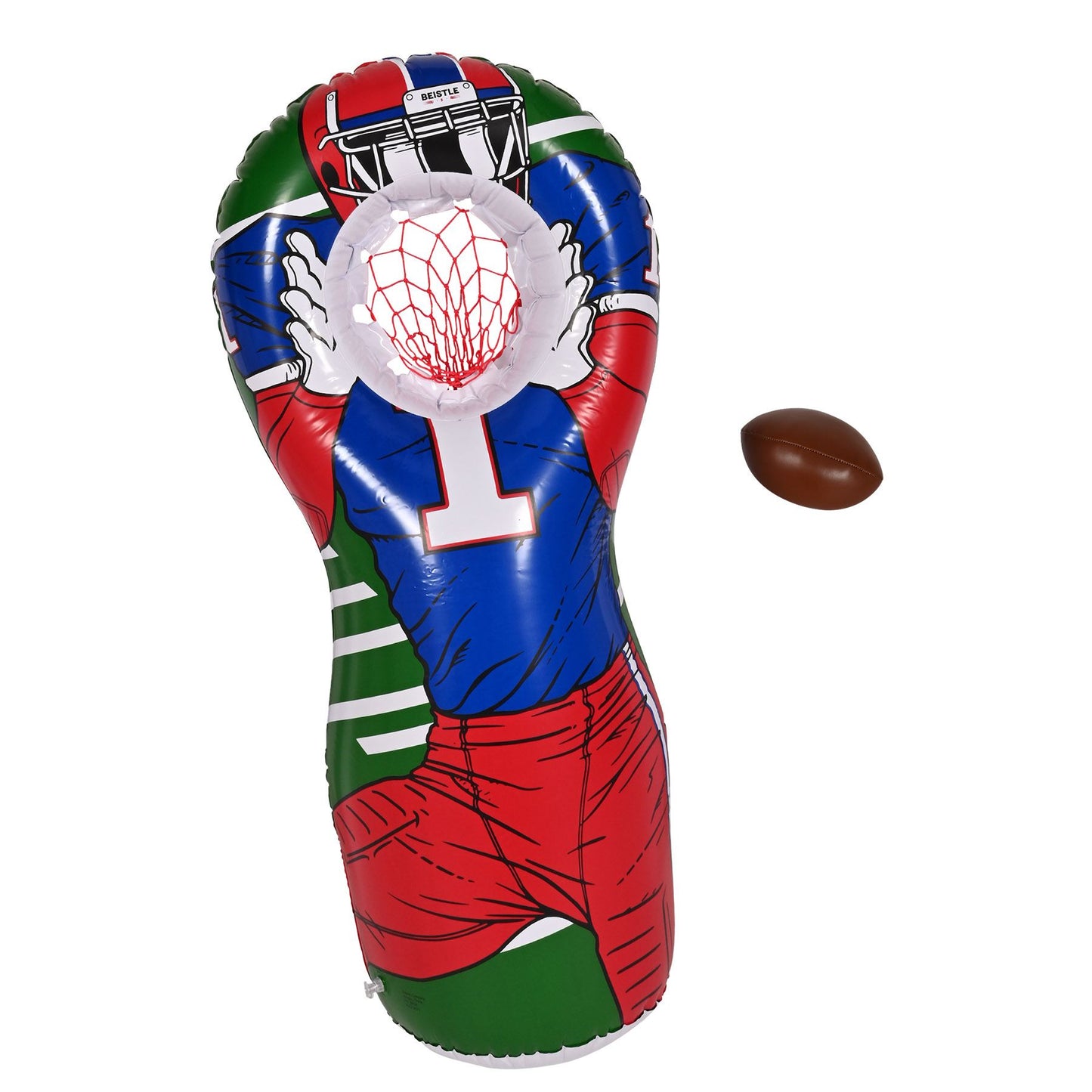 Beistle Inflatable Football Player Target Game - Party Decoration for Football