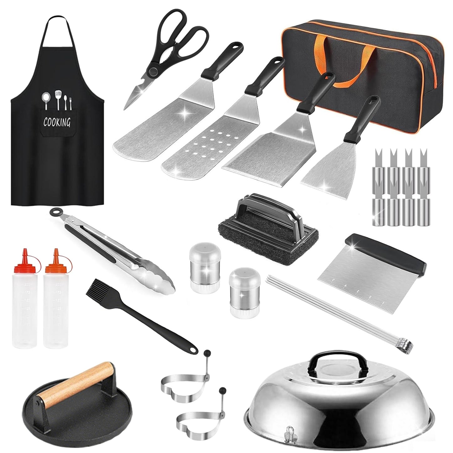 31Pcs Griddle Accessories Kit Flat Top Grill Accessories For Camp Chef with