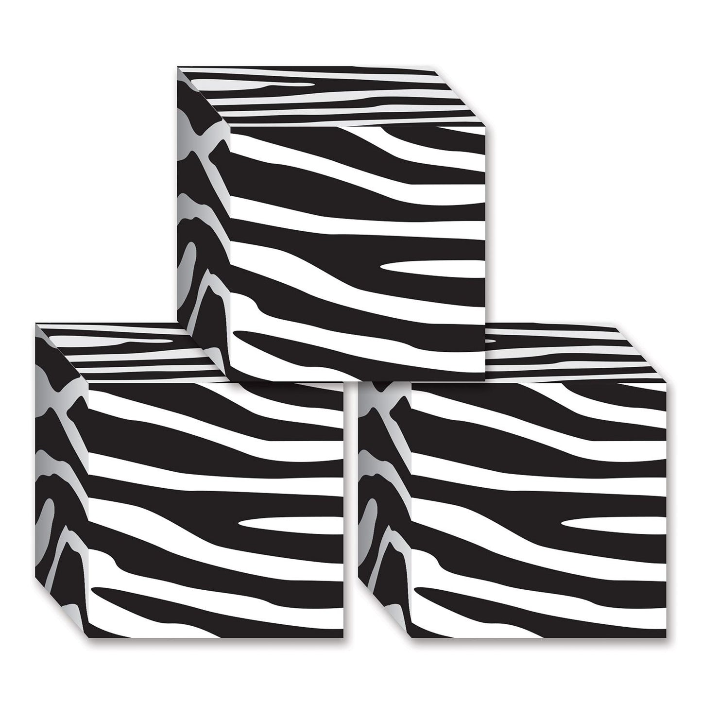 Beistle Zebra Print Favor Boxes - Jungle | Party Supply | Decoration