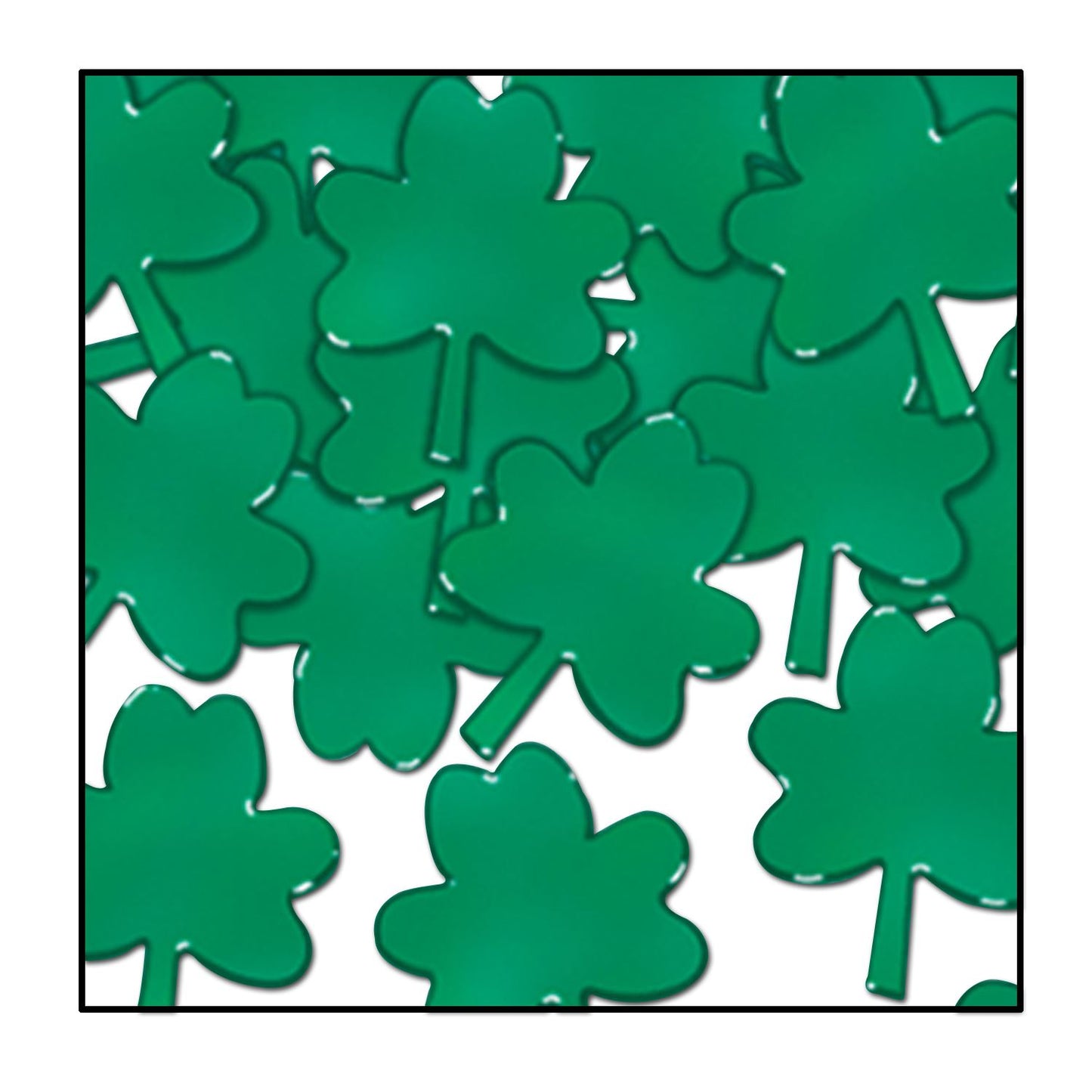Beistle Fanci-Fetti Shamrocks - Party Supply Decoration for St. Patricks
