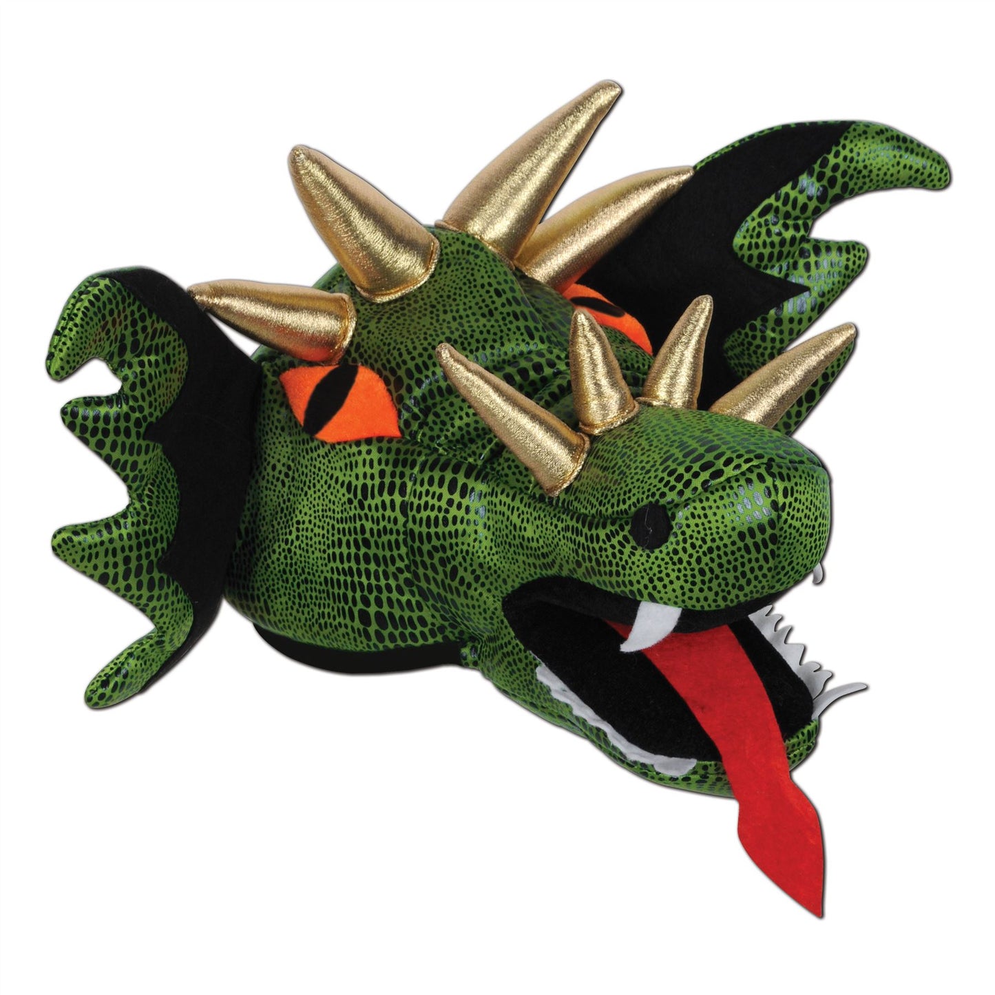 Beistle Plush Dragon Hat - Medieval | Party Supply | Decoration