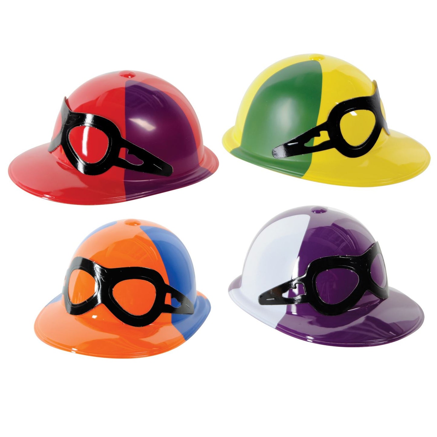Beistle Plastic Jockey Helmets - Derby Day | Party Supply | Decoration