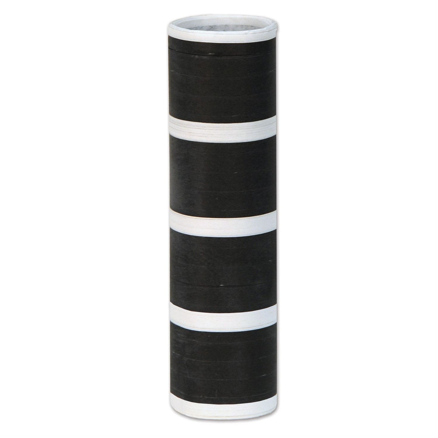 Beistle Black and White Serpentines, 1 roll - New Years | Party Supply